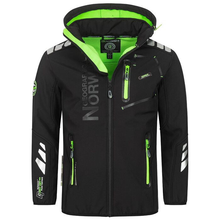 Чоловіча куртка-софтшелл Geographical Norway Vantaa, водонепроникна вітрозахисна куртка