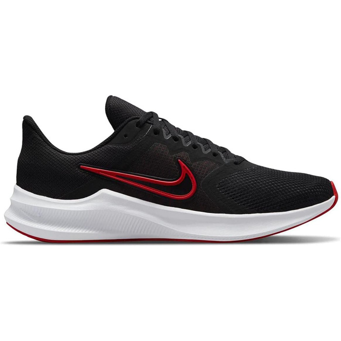 Кросівки для бігу Nike Downshifter 10 чоловічі (42.5 EU, чорний, білий, сірий, червоний)