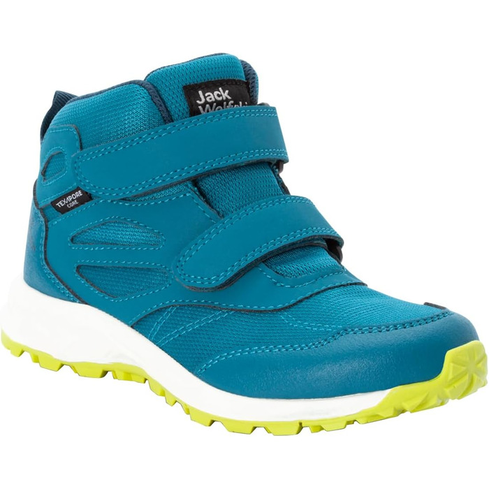 Черевики дитячі Jack Wolfskin Woodland Texapore Mid Vc K - водонепроникні, 36 EU, Scuba