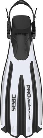 Ласти Seac Propulsion з регульованим ремінцем, білі, розмір 43/45