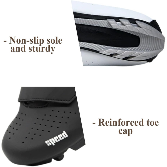 Велотуфлі MTB SPD: чоловічі, жіночі, унісекс. Дихаючі велотуфлі для гірського велосипеда з SPD кріпленням, підошвою з шипами та ременями. Розміри EU 36-47. Білий колір.