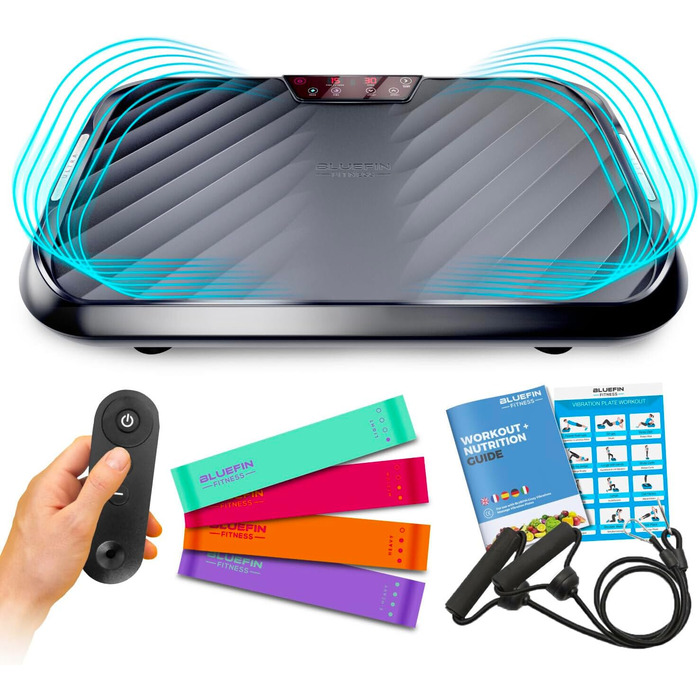 Вібраційна платформа Bluefin Fitness для тренувань всього тіла - тренажер для дому (C Ultra Lite)