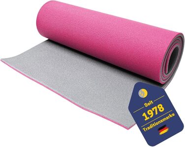 Йога-мат Best Sporting 200x60x1,3 см, рожевий, антиковзкий, з екологічного PE, для фітнесу, гімнастики та пілатесу