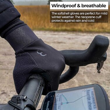 Велосипедні рукавички BBB Cycling ControlZone чорного кольору, розмір L