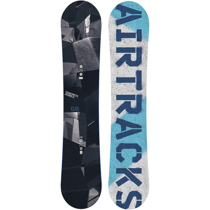 Сноуборд Airtracks Jungle HYBRID Rocker 150 см – для фрістайлу та карвінгу