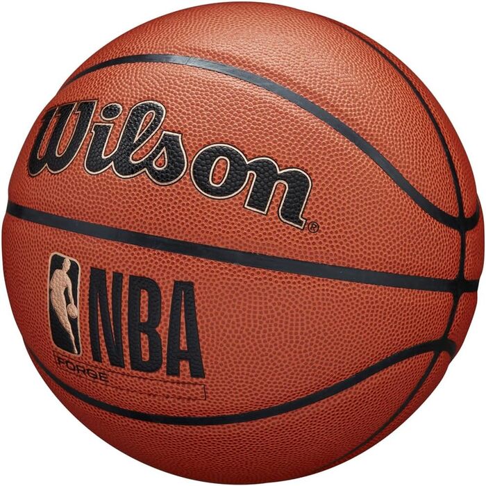 М'яч для баскетболу Wilson NBA Forge Indoor/Outdoor - розміри 5, 6 та 7, колір Braun 7