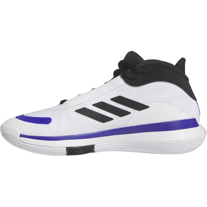 Кросівки Adidas Bounce Legends Low Unisex для баскетболу, 42 EU, Cloud White/Core Black/Lucid Blue