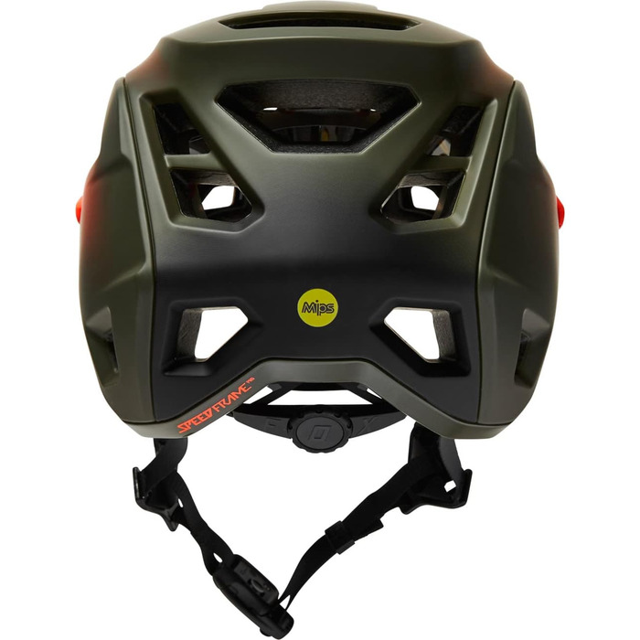 Велосипедний шолом Fox Speedframe Pro Fade чорний/зелений, розмір L, для ендуро та MTB