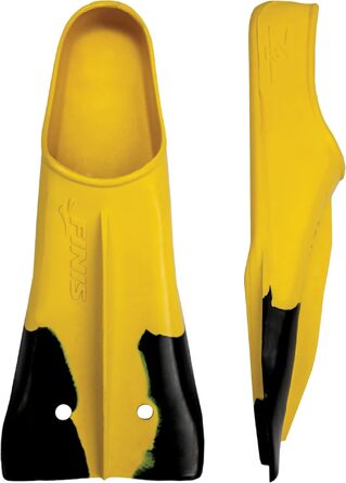 Плавальні ласти FINIS Z2 Gold H, жовто-чорні, розмір 45-46, для тренувань