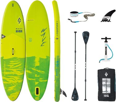 Надувна SUP-дошка AQUATONE Wave Allround 320x81x15 см, 300 л, універсальна, комплект для сапбордингу, для чоловіків і жінок