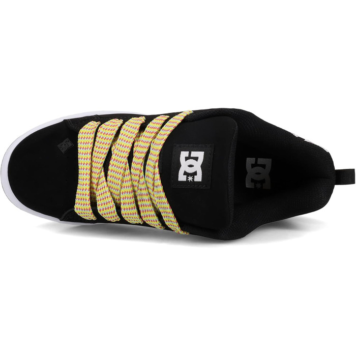 DC Shoes Court Graffik Low - жіночі кеди для скейтбордингу, біло-чорні (41 EU)