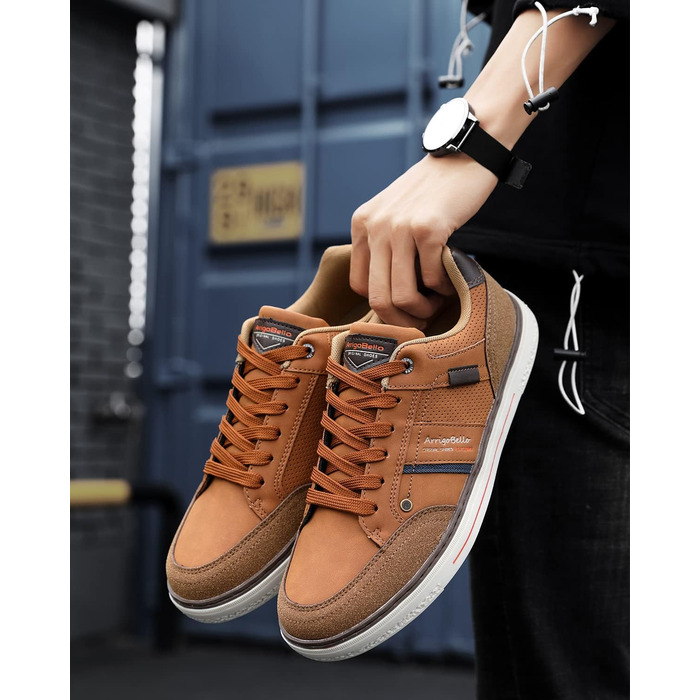 Кросівки чоловічі ARRIGO BELLO для активного відпочинку, спорту та прогулянок. Розміри 41-46 (43 EU), колір: коричневий (C1).