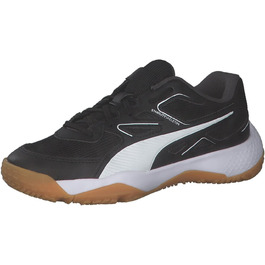 Дитячі кросівки PUMA Solarflash Jr для легкої атлетики, 32 EU, чорний/білий/червоний, Gum