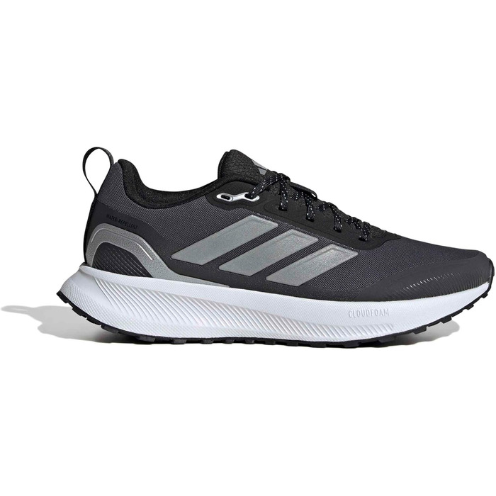 Жіночі кросівки для бігу та тренувань adidas Runfalcon 5 TR, Core Black Silver Metallic Carbon, розмір 39 1/3 EU