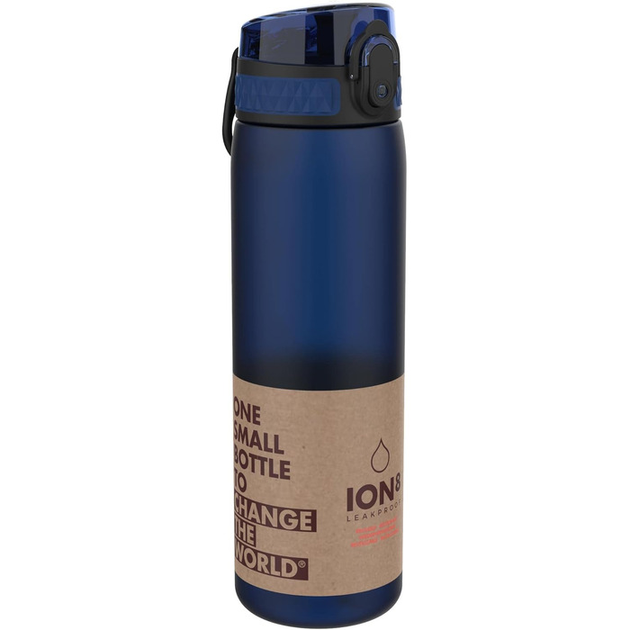 Фляга Ion8 Trinkflasche: витокозахисна, з зручним клапаном, BPA-free, для спорту та подорожей, рожево-морська