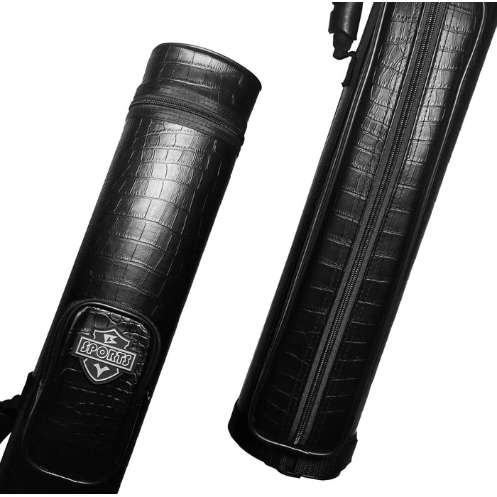 Чохол для більярдного кия Hartschalenkoffer A02-schwarz, овальний, 2 шт.