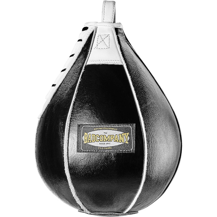 Професійний набір для швидкісного боксерського м'яча (speedball), настінна платформа BCA-39, з обертальним підшипником, чорна, шкіряна груша середнього розміру