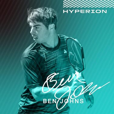 Ракетка для піклболу JOOLA Ben Johns Hyperion CFS 16 Crash Teal – сертифікована USAPA для турнірних ігор