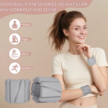 Набір кишенькових вагів KOOOGEAR (2 шт.) для фітнесу, бігу, тренувань (0,5 кг * 2)