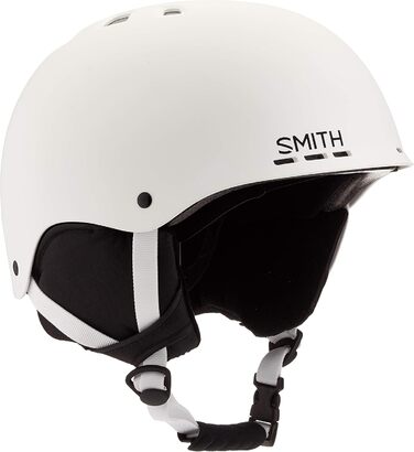 SMITH чоловічий лижний шолом Holt, білий матовий/чорний, XL (63-67 см)
