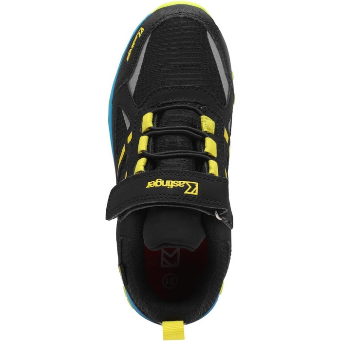 Черевики туристичні Kastinger Grabner Low Ev Ktx для хлопчиків (33 EU, чорний/неоновий жовтий)