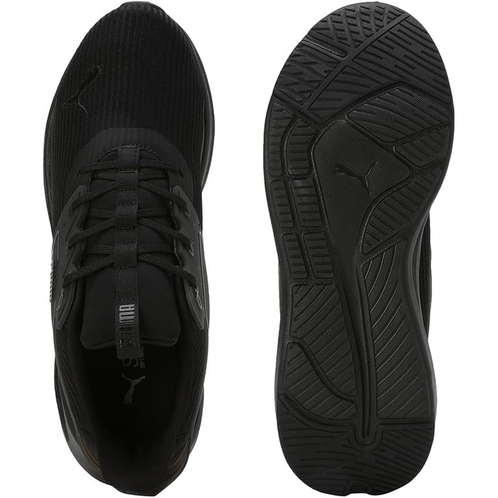 Кросівки для бігу PUMA Softride Symmetry Road (45 EU, чорний/темно-сірий)