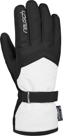 Жіночі рукавички Reusch Moni R-tex Xt, водонепроникні, теплі, дихаючі, чорні/білі, розмір 6