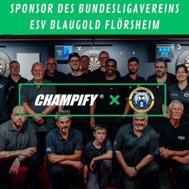 Набір дартс Champify 18 г з латуні, 3 м'які дротики з пластиковими наконечниками, 6 стрижнів, 6 оперень, 30 запасних наконечників, чорний колір, аксесуари для електронної мішені