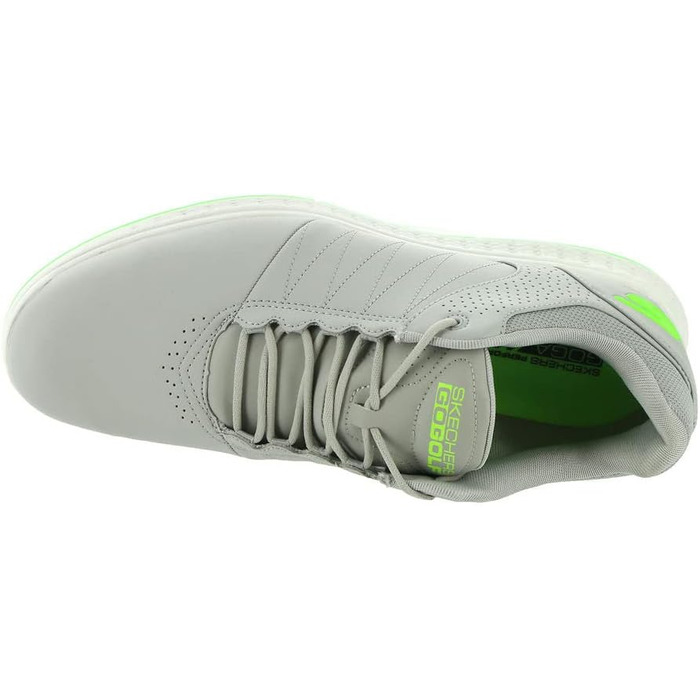 Гольф-взуття Skechers Pivot для чоловіків (44 EU, сірий, лайм) без шипів