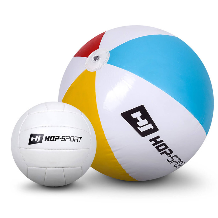 Батут Hop-Sport 10ft (305см) зелений з внутрішньою сіткою
