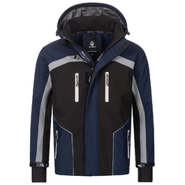 Чоловіча куртка-софтшелл Rock Creek Outdoor H-311, темно-синя, розмір 5XL