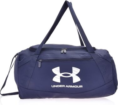 Сумка-дуфел Under Armour Undeniable 5.0 XS, складана, темно-синя/металік, універсальний розмір