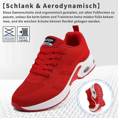 Жіночі кросівки для бігу та ходьби: спортивні, дихаючі, з підошвою, що амортизує, для занять фітнесом та активного відпочинку (Рожеві, 41 EU)