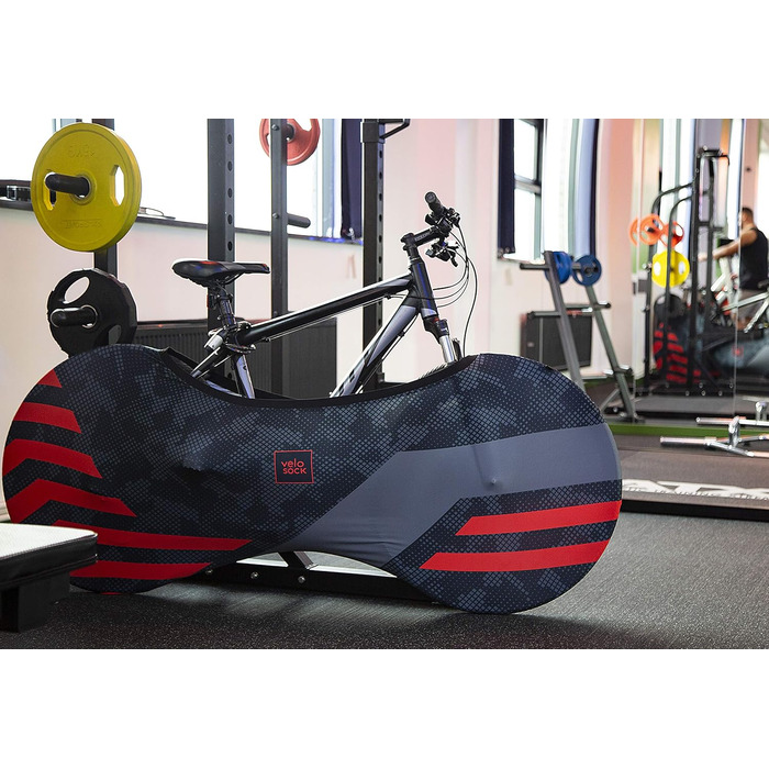 Чохол для велосипеда Velo Sock Red Lines, універсальний, дорослий