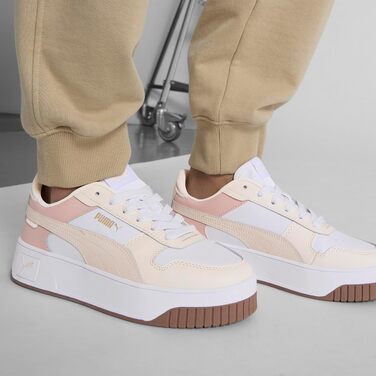 Жіночі кросівки PUMA Carina Street White-Alpine Snow-Frosted Ivory, розмір 39 EU