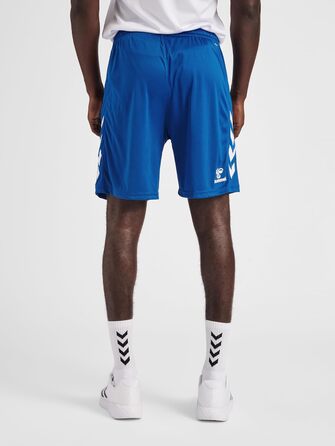 Чоловічі спортивні шорти Hummel Core Poly білого кольору, дихаючі (розмір 4XL)