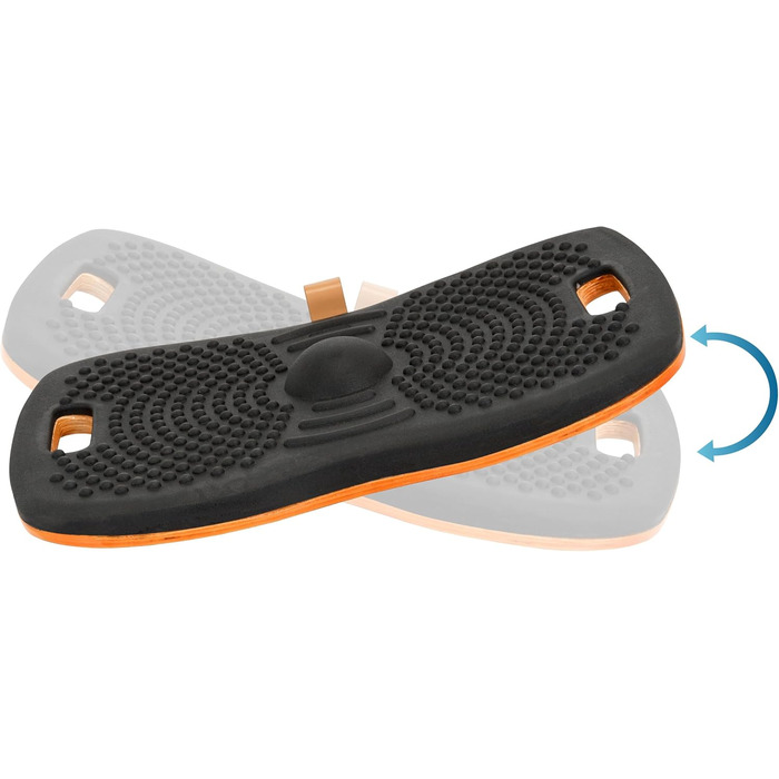 Баланс-борд hjh OFFICE 830041 Balance Board ACTIV дерев'яна дошка для рівноваги з PU-піною, фітнес-тренажер для роботи стоячи