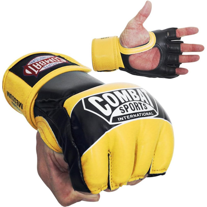 MMA рукавички Ringside Combat Sports Pro, червоні, розмір L