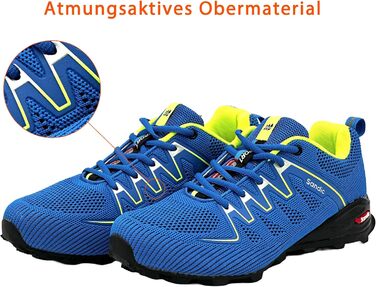 Чоловічі та жіночі трекінгові кросівки для хайкінгу та бігу. Зручні кросівки для активного відпочинку. Колір: чорний, зелений. Розмір: 43 EU