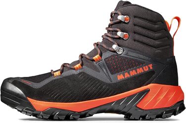 Чоловічі трекінгові черевики Mammut Sapuen High GTX® 41 1/3 EU Black Hot Red