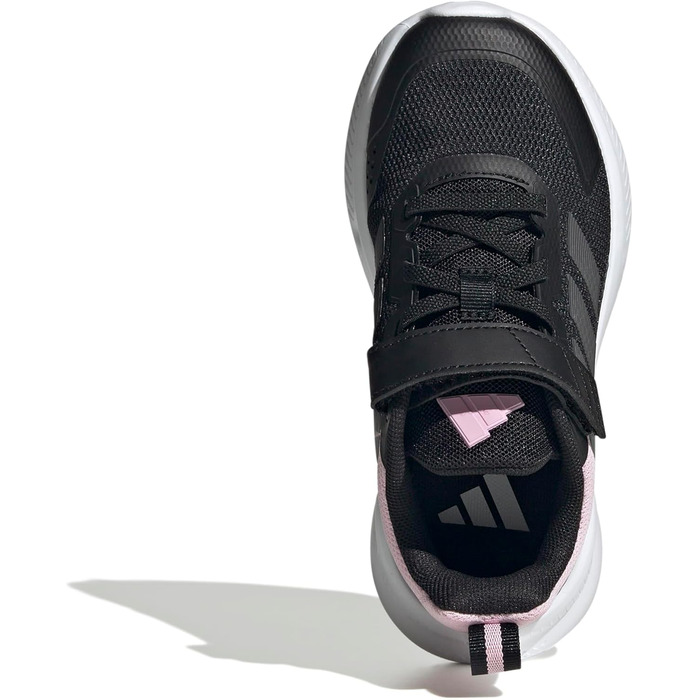 Дитячі кросівки adidas Fortarun 4.0 для дітей (34 EU, чорний, сірий, рожевий)