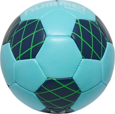 Дитячий гандбольний м'яч Hummel HMLCLASSIC Kids HB (Світло-блакитний/Морський/Зелений)