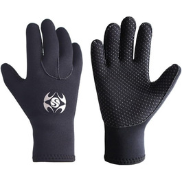 Рукавички для плавання та дайвінгу з неопрену, 3 мм, антиковзкі, гнучкі, для снорклінгу, серфінгу, каякінгу та дайвінгу