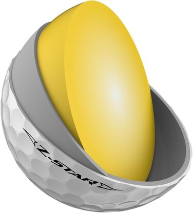 Преміальні гольф-м'ячі Srixon Z Star 8, тур-рівень, 12 шт. (4 коробки по 3), аксесуари та подарунки для гольфу