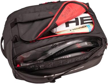 Сумка для падел Coello Pro X Padel Duffle Bag L - професійна спортивна сумка для ракет та аксесуарів