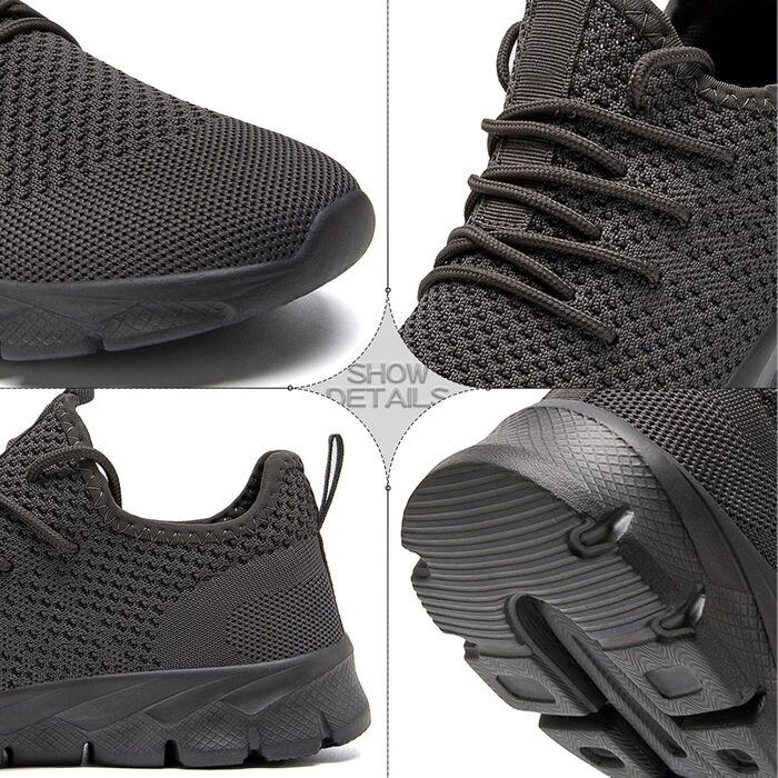 Кросівки для бігу ZGPWZWL чоловічі, сірі, розмір 49 EU, легкі літні