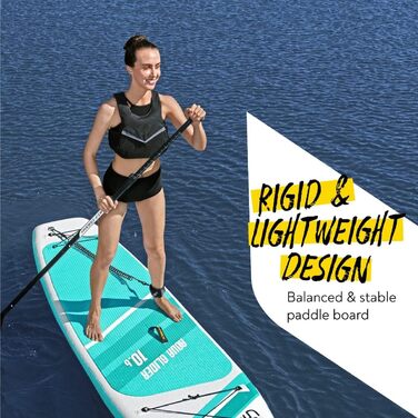Надувна SUP-дошка Bestway Hydro-Force Aqua Glider 322x79x12 см з веслом для турінгу