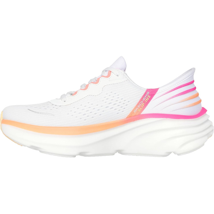 Жіночі кросівки Skechers D'lux Vapor Evening Glow, білі, багатокольорові, 35 EU