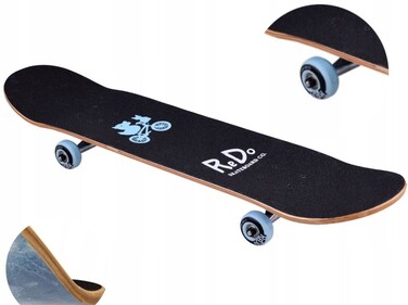 Дерев'яний скейтборд ReDo Gallery Pop, навантаження до 100 кг, SP0743