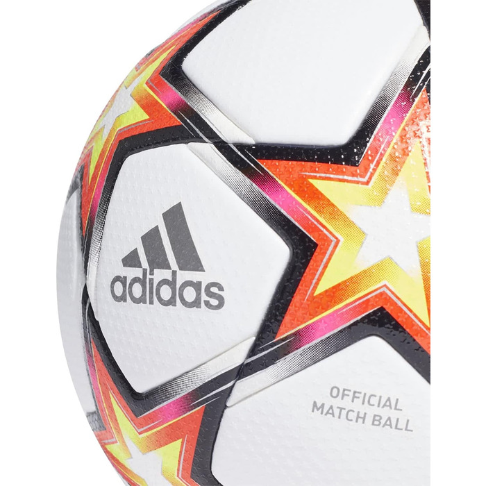 Футбольний м’яч adidas UCL Pro PS, унісекс, білий/червоний/чорний, розмір 5, офіційний матчевий